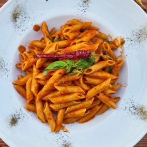 penne all'arrabbiata